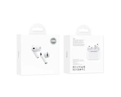 Навушники бездротові HOCO EW97 True wireless ANC noise reduction BT headset Білі mag-6942007673976151866