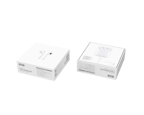 Навушники бездротові XO T2 Pods Bluetooth headset Білі mag-692068084301518850