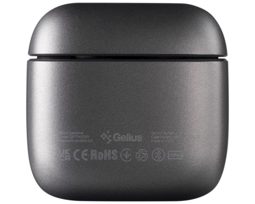 Навушники bluetooth Gelius Supreme GP-TWS049 gray PLS-00-00161799
