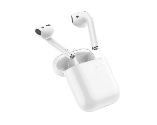 Навушники бездротові HOCO DES03 Air wireless headset TWS White mag-694200760976032833