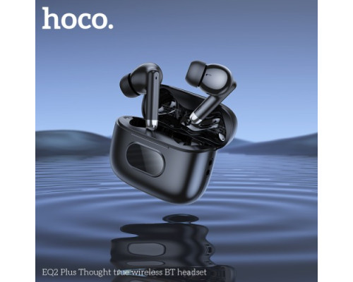 Навушники бездротові HOCO EQ2 Plus Thought true wireless BT5.4/7hours Black mag-6942007623636141562