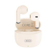 Навушники бездротові XO X33 Yu Jing TWS Bluetooth Headset Бежеві mag-692068085672560169