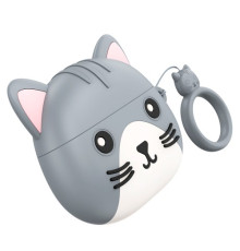 Навушники бездротові HOCO EW46 True wireless stereo headset TWS Mysterious Cat mag-6931474788887132466