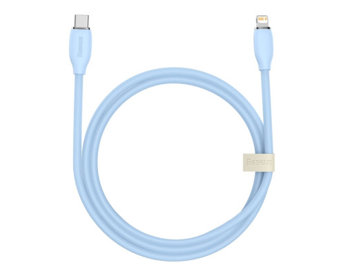 Кабель Baseus Jelly Liquid Silica Gel Fast Charging Data Cable Type-C to iP 20W 1.2m Blue