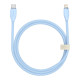 Кабель Baseus Jelly Liquid Silica Gel Fast Charging Data Cable Type-C to iP 20W 1.2m Blue