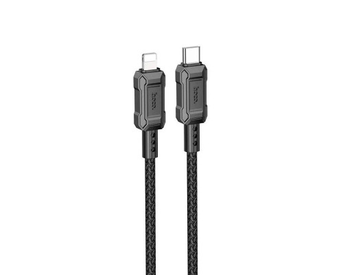 Кабель HOCO X94 Leader PD charging data cable iP Black