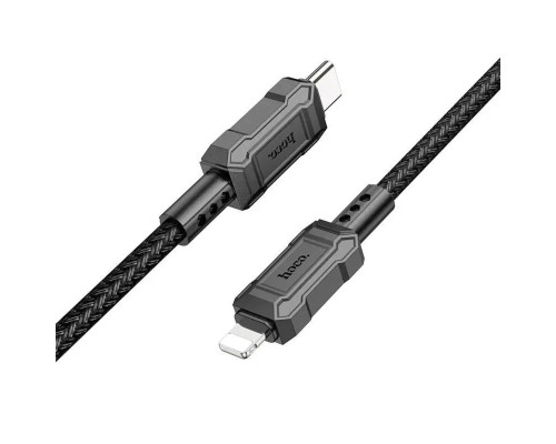 Кабель HOCO X94 Leader PD charging data cable iP Black