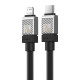 Кабель Baseus CoolPlay Series Fast Charging Cable Type-C to iP 20W 2m Black