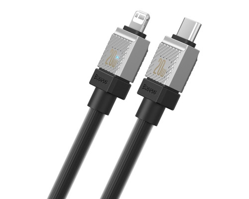 Кабель Baseus CoolPlay Series Fast Charging Cable Type-C to iP 20W 2m Black