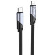 Кабель HOCO U119 Type-C to iP PD 27W, 1.2m, nylon, aluminum connectors, Black