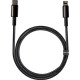 Кабель Baseus Tungsten Gold Fast Charging Data Cable Type-C to iP PD 20W 1m Black