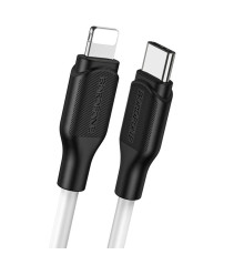 Кабель BOROFONE BX42 Encore silicone PD charging data cable for iP White