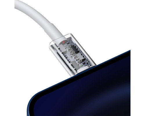Кабель Baseus Superior Series Type-C to IP PD 20W 1m White