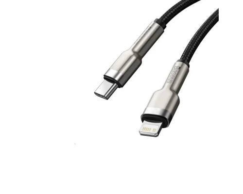 Кабель Baseus Cafule Series Metal Data Cable Type-C to iP PD 20W 1m Black