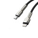 Кабель Baseus Cafule Series Metal Data Cable Type-C to iP PD 20W 1m Black