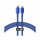 Кабель Baseus Crystal Shine Series Fast Charging Data Cable Type-C to iP 20W 1.2m Blue