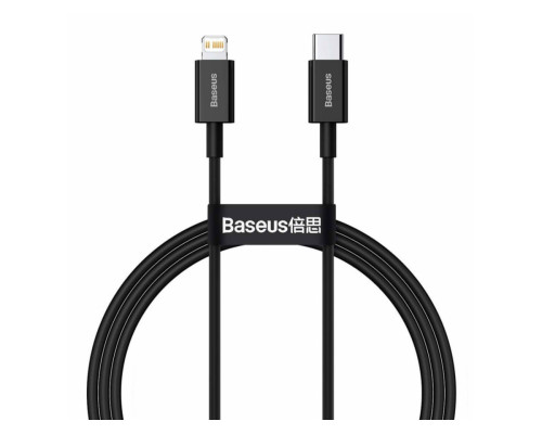 Кабель Baseus Superior Series Type-C to IP PD 20W 1m Black
