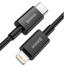 Кабель Baseus Superior Series Type-C to IP PD 20W 1m Black