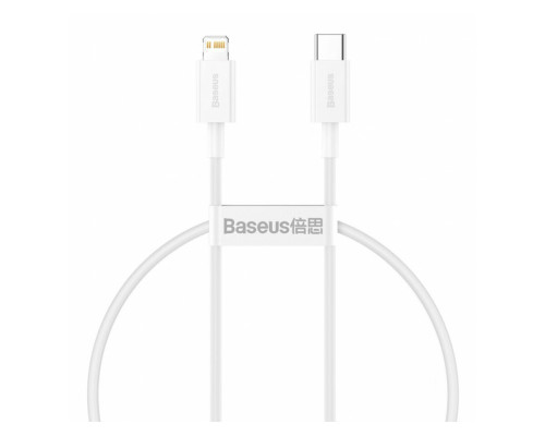 Кабель Baseus Superior Series Fast Charging Data Cable Type-C to iP PD 20W 0.25m White