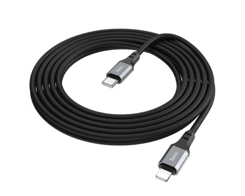 Кабель HOCO X92 Honest PD silicone charging data cable for iP(L=3M) Black