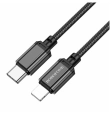 Кабель BOROFONE BX87 Sharp PD charging data cable for iP Black
