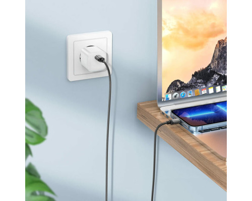 Кабель BOROFONE BX87 Sharp PD charging data cable for iP Black