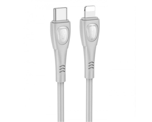 Кабель BOROFONE BX98 iP Superior PD charging data cable Gray