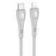 Кабель BOROFONE BX98 iP Superior PD charging data cable Gray