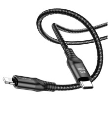 Кабель BOROFONE BX56 Delightful PD charging data cable for iP Black