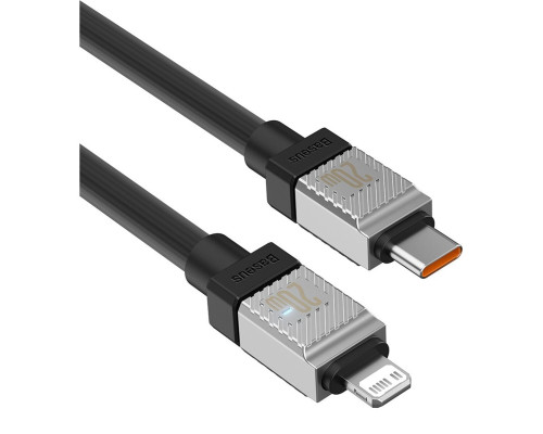 Кабель Baseus CoolPlay Series Fast Charging Cable Type-C to iP 20W 1m Black