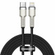 Кабель Baseus Cafule Series Metal Data Cable Type-C to iP PD 20W 2m Black