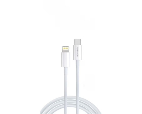 Кабель WUW-X181 Type-C to Lightning PD 20W white