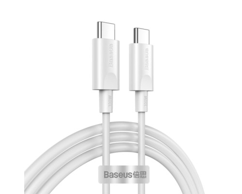 Кабель Baseus Xiaobai series fast charging Cable Type-C 100W(20V/5A) 1.5m White
