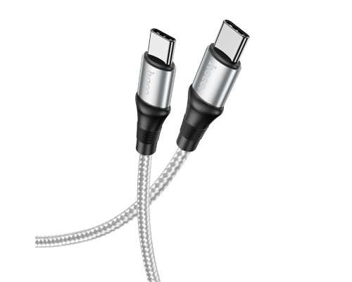 Кабель HOCO X50 Type-C to Type-C Exquisito 100W charging data cable(L=2M) Gray