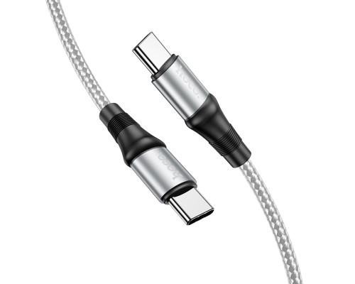 Кабель HOCO X50 Type-C to Type-C Exquisito 100W charging data cable(L=2M) Gray