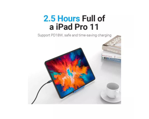 Кабель Vention USB 2.0 C Male to C Male 5A Cable 1M Black PVC Type (COTBF)