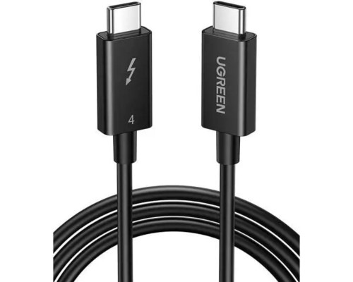 Кабель UGREEN US501 Thunderbolt 4 40Gbps 100W Data Cable 2m (Black)(UGR-60621)
