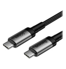 Кабель Baseus Cafule Cable Type-C PD3.1 Gen1 3A 1m Gray+Black