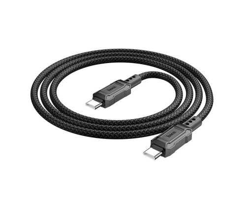 Кабель HOCO X94 Leader 60W charging data cable Type-C to Type-C Black