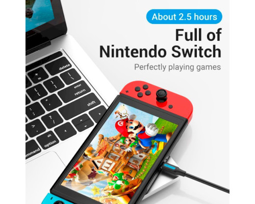 Кабель Vention USB 2.0 C Male to Male Cable 1M Black PVC Type (COSBF)