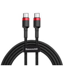 Кабель Baseus Cafule USB Cable Type-C-Type-C 3A 1m Red+Black