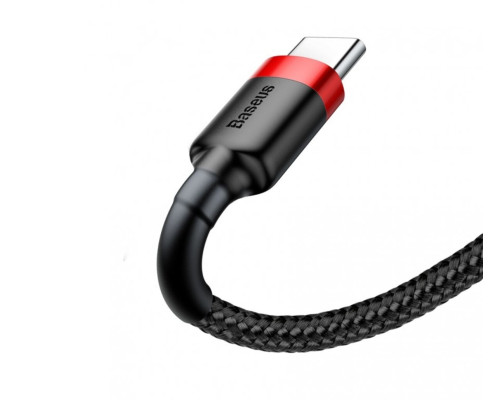 Кабель Baseus Cafule USB Cable Type-C-Type-C 3A 1m Red+Black