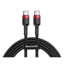 Кабель Baseus Cafule USB Cable Type-C-Type-C 3A 2m Red+Black
