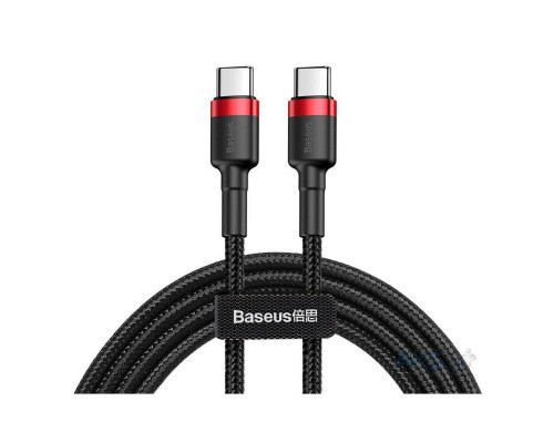 Кабель Baseus Cafule USB Cable Type-C-Type-C 3A 2m Red+Black