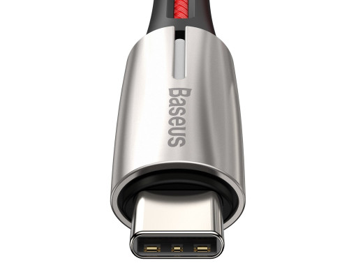 Кабель Baseus Water Drop-shaped Lamp Type-C 3A 1m Red