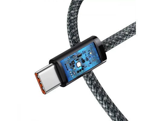 Кабель Baseus Dynamic Series Fast Charging Data Cable Type-C to Type-C 100W 2m Slate Gray