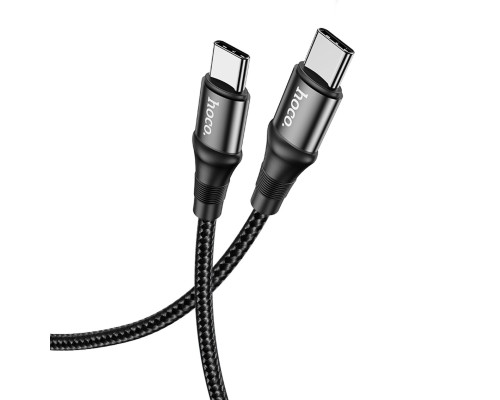 Кабель HOCO X50 Type-C to Type-C Exquisito 100W charging data cable(L=2M) Black