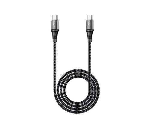 Кабель HOCO X50 Type-C to Type-C Exquisito 100W charging data cable(L=2M) Black