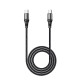 Кабель HOCO X50 Type-C to Type-C Exquisito 100W charging data cable(L=2M) Black