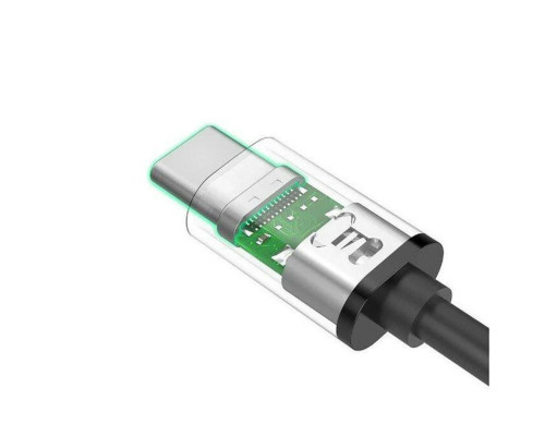 Кабель UGREEN US286 USB 2.0 Type C to Type C Cable Nickel Plating 1m (Black) (UGR-50997)